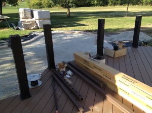 TimberTech and Belgard Product at Archadeck's Dream Backyard Makeover Project in Huxley, IA
